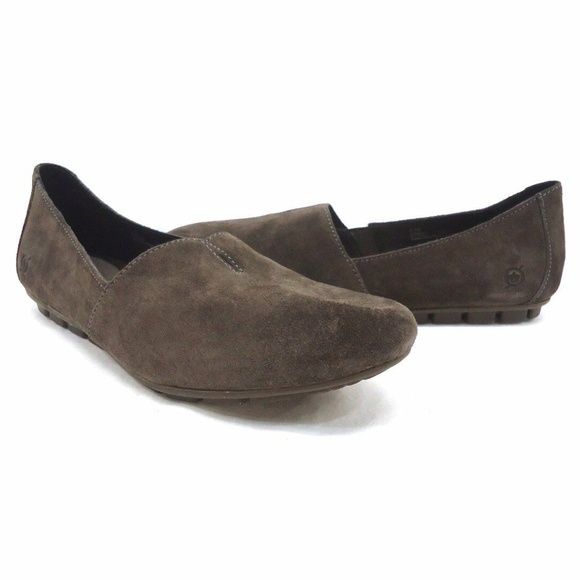 born suede flats